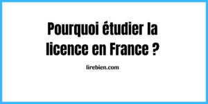 Étudier en licence en France